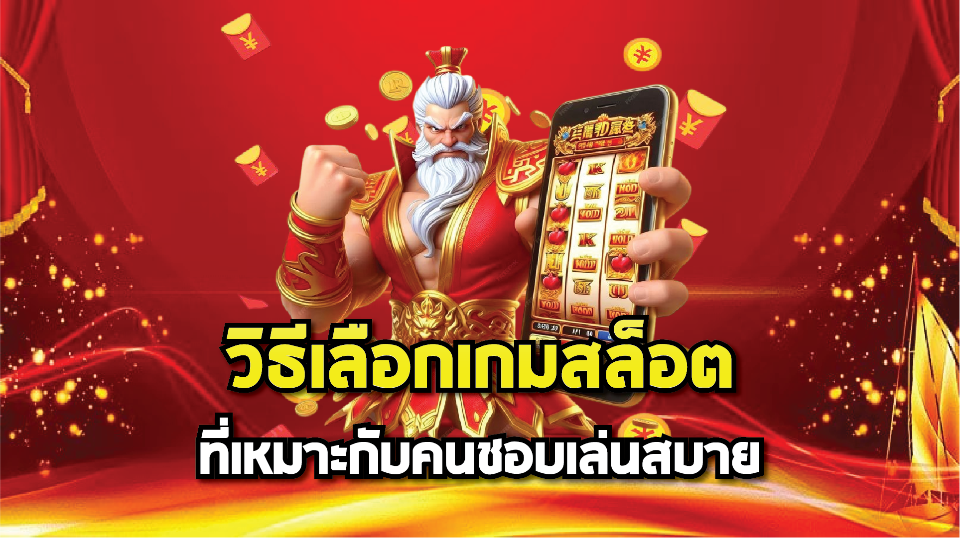 วิธีเลือกเกมสล็อตที่เหมาะกับคนชอบเล่นสบาย